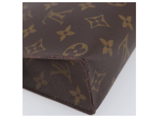 LOUIS VUITTON Monogram Poche Toilette 26 Pouch M47542 LV Auth 207402A Monogramma - vista 16