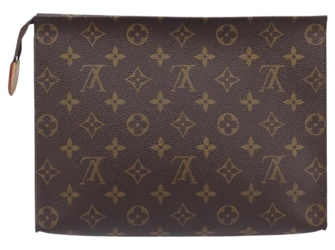 LOUIS VUITTON Monogram Poche Toilette 26 Pouch M47542 LV Auth 207402A Monogramma - vista 2