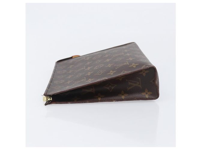 LOUIS VUITTON Monogram Poche Toilette 26 Pouch M47542 LV Auth 207402A Monogramma - vista 4