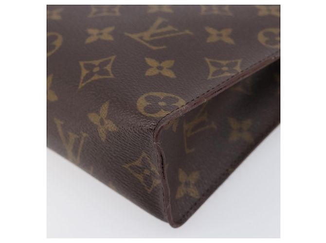 LOUIS VUITTON Monogram Poche Toilette 26 Pouch M47542 LV Auth 207402A Monogramma - vista 7