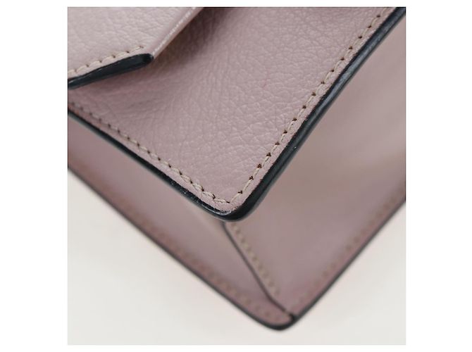 Sac à épaule Miu Miu Cuir Rose Or Auth 206340M Doré - vue 16