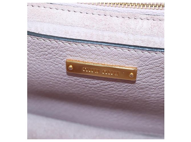 Sac à épaule Miu Miu Cuir Rose Or Auth 206340M Doré - vue 27