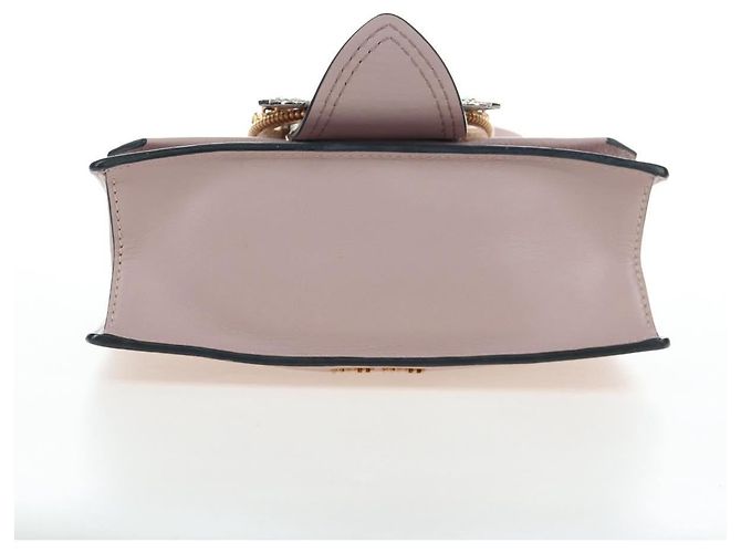 Sac à épaule Miu Miu Cuir Rose Or Auth 206340M Doré - vue 5