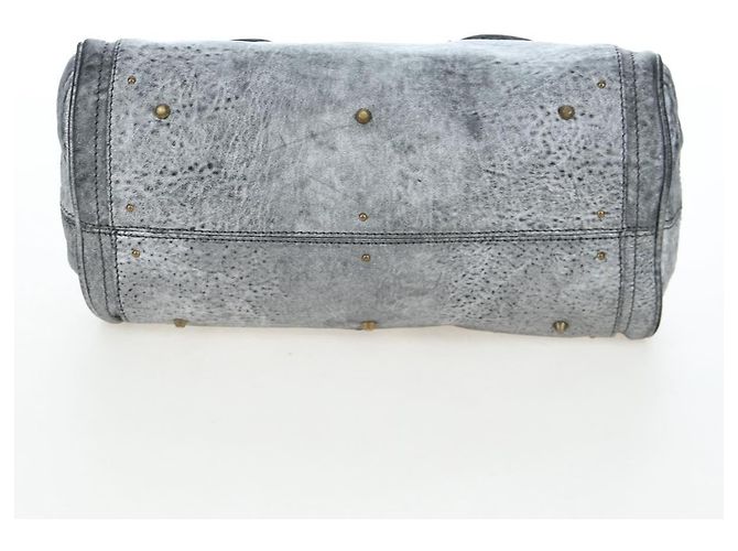 Chloé Bolso Chloe Paddington de piel Plata Oro Auth am12718V Dorado - vista 5