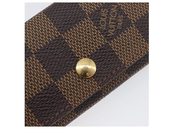 LOUIS VUITTON Damier Ebene Multicles 4 Key Case N62631 LV Auth 206376V - vista 17