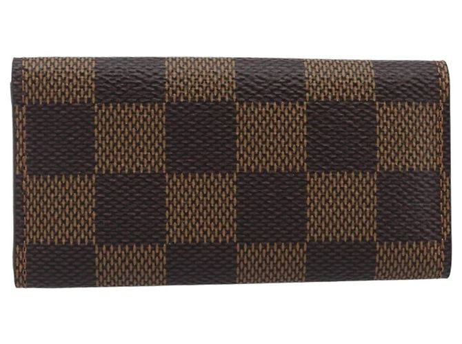 LOUIS VUITTON Damier Ebene Multicles 4 Key Case N62631 LV Auth 206376V - vista 2