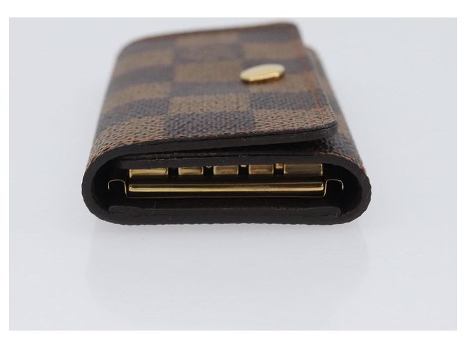LOUIS VUITTON Damier Ebene Multicles 4 Key Case N62631 LV Auth 206376V - vista 4