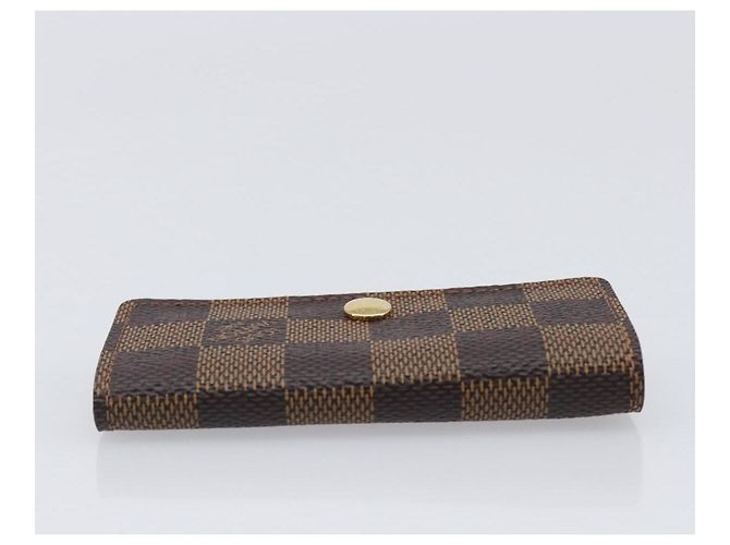 LOUIS VUITTON Damier Ebene Multicles 4 Key Case N62631 LV Auth 206376V - vista 5