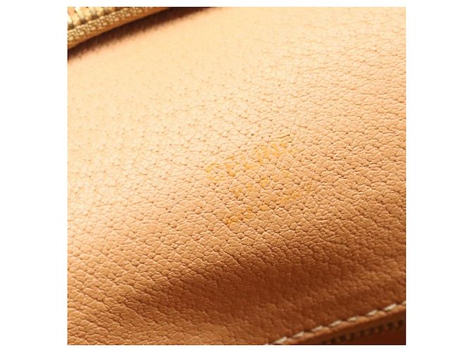 Céline Saco Tote CELINE Macadam Canvas PVC Couro Brown Gold Auth 206774 Marrom Dourado - vista 12