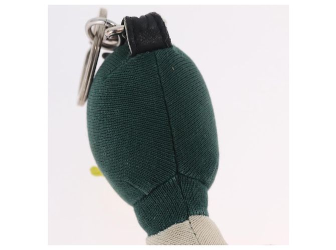 LOUIS VUITTON MADE NIGO LV Squared Porte Cre Duck Charm MP3222 Auth 206943M Plata Verde - vista 7