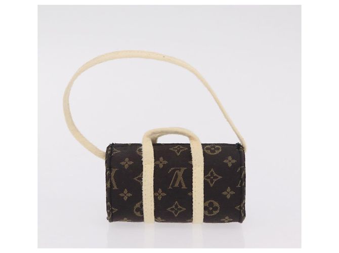 LOUIS VUITTON Groombellboy in cotone imbottito Grigio LV Auth 202520V Marrone - vista 10