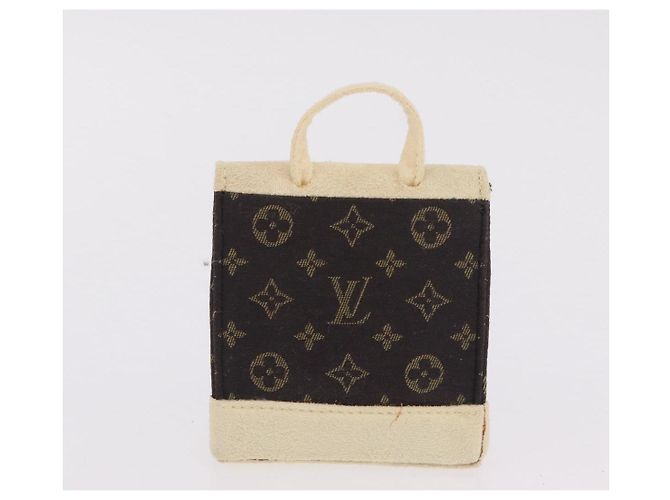 LOUIS VUITTON Groombellboy in cotone imbottito Grigio LV Auth 202520V Marrone - vista 16