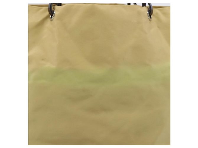 FENDI Tote Bag Nylon Beige Silver Auth 205270 Silber - Ansicht 3