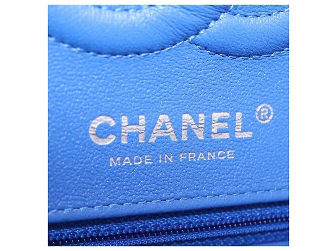 Bolsa de ombro CHANEL Chain Matelasse 25 em couro de bezerro Rainbow CC Auth 167787SM - vista 24