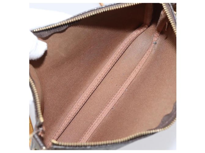 LOUIS VUITTON Monogram Graffiti Pochette Accessoires Khaki M92191 Auth 207561A Cachi Monogramma - vista 11