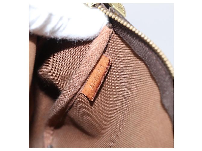 LOUIS VUITTON Monogram Graffiti Pochette Accessoires Khaki M92191 Auth 207561A Cachi Monogramma - vista 12