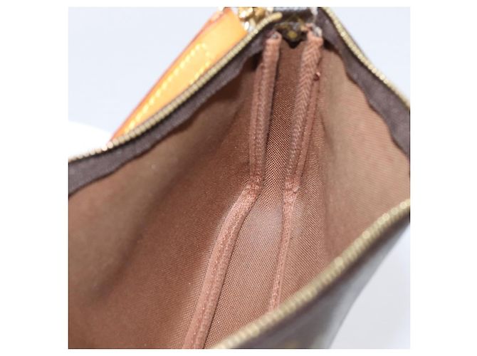 LOUIS VUITTON Monogram Graffiti Pochette Accessoires Khaki M92191 Auth 207561A Cachi Monogramma - vista 23