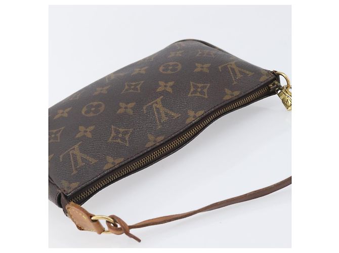 LOUIS VUITTON Monogram Pochette Accessoires Pouch M51980 LV Auth 202469 Monograma - vista 6