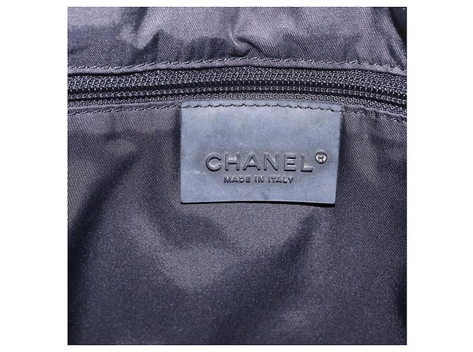 CHANEL Chanel Sports Messenger Bag Nylon Silver CC Auth bs37405 Argento - vista 29