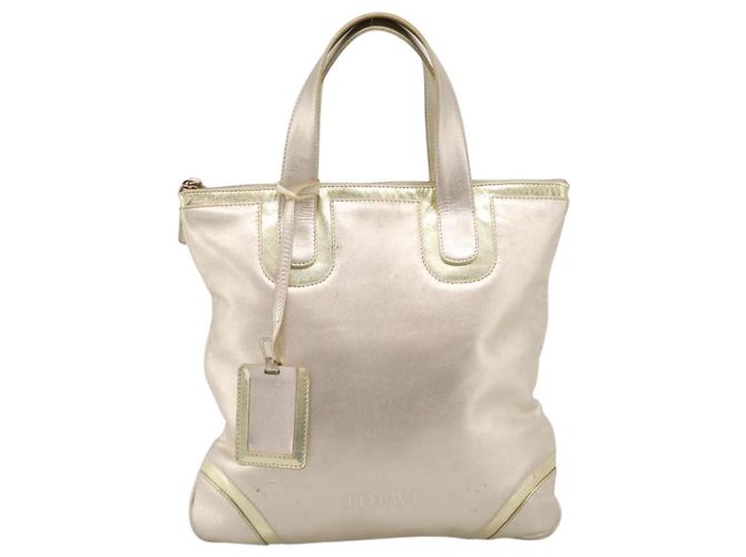 LOEWE Handtasche aus Leder Gold authentisch ka6452A Golden - Ansicht 13