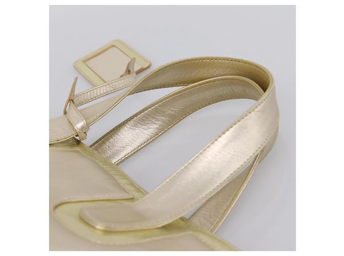 LOEWE Handtasche aus Leder Gold authentisch ka6452A Golden - Ansicht 14