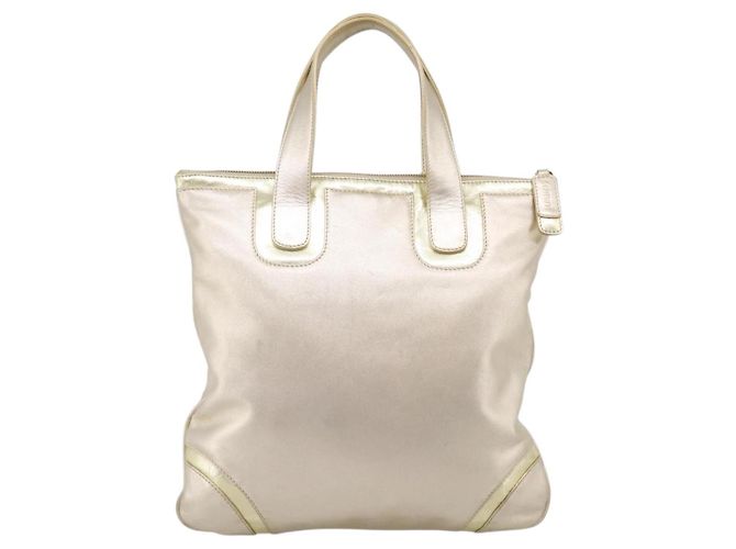 LOEWE Handtasche aus Leder Gold authentisch ka6452A Golden - Ansicht 2