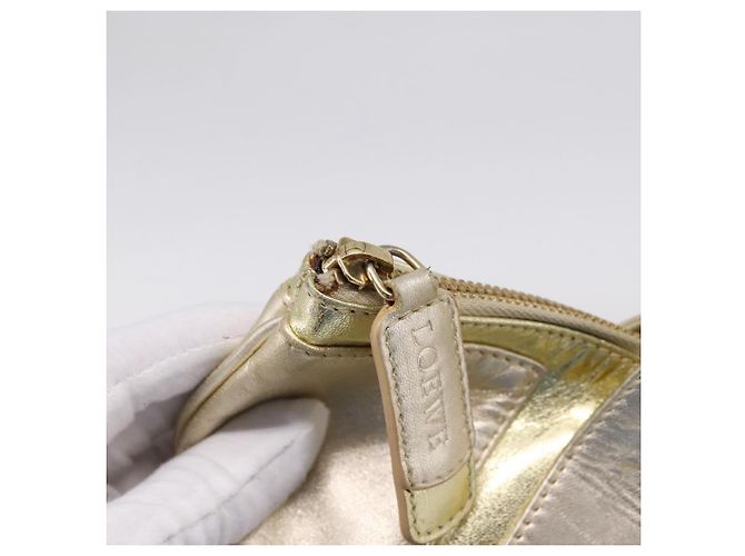 LOEWE Handtasche aus Leder Gold authentisch ka6452A Golden - Ansicht 20