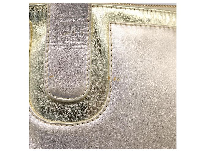LOEWE Handtasche aus Leder Gold authentisch ka6452A Golden - Ansicht 8