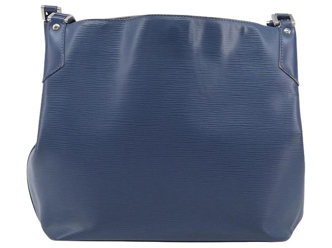 LOUIS VUITTON Epi Mandala MM Schultertasche Myrtille M5889G LV Auth BA16218 Dunkelviolett - Ansicht 2