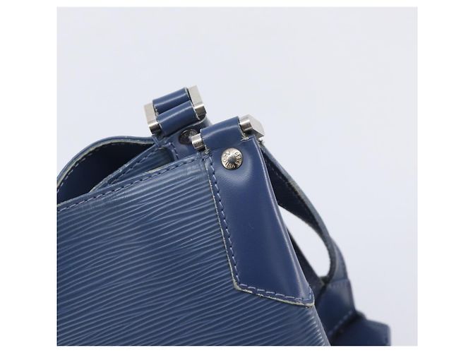 LOUIS VUITTON Epi Mandala MM Schultertasche Myrtille M5889G LV Auth BA16218 Dunkelviolett - Ansicht 20