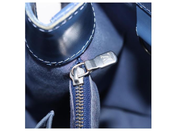 LOUIS VUITTON Epi Mandala MM Schultertasche Myrtille M5889G LV Auth BA16218 Dunkelviolett - Ansicht 25