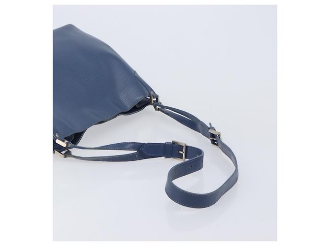 LOUIS VUITTON Epi Mandala MM Schultertasche Myrtille M5889G LV Auth BA16218 Dunkelviolett - Ansicht 7