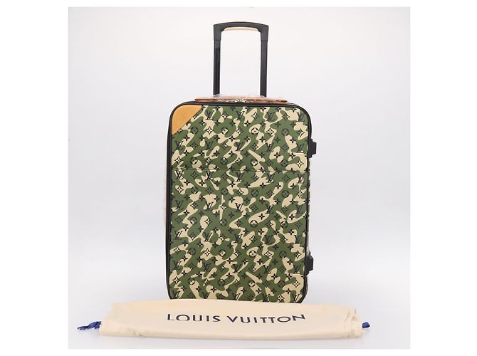 LOUIS VUITTON Monogram Camouflage Takashi Murakami Pegas 60 M23333 Auth 181653SM - vista 12