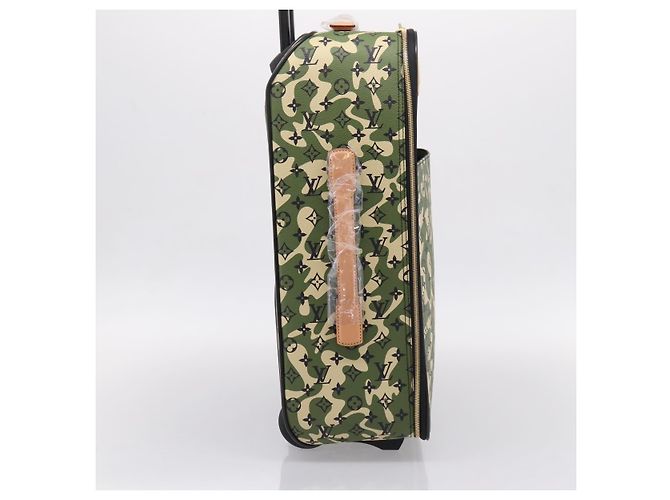 LOUIS VUITTON Monogram Camouflage Takashi Murakami Pegas 60 M23333 Auth 181653SM - vista 3