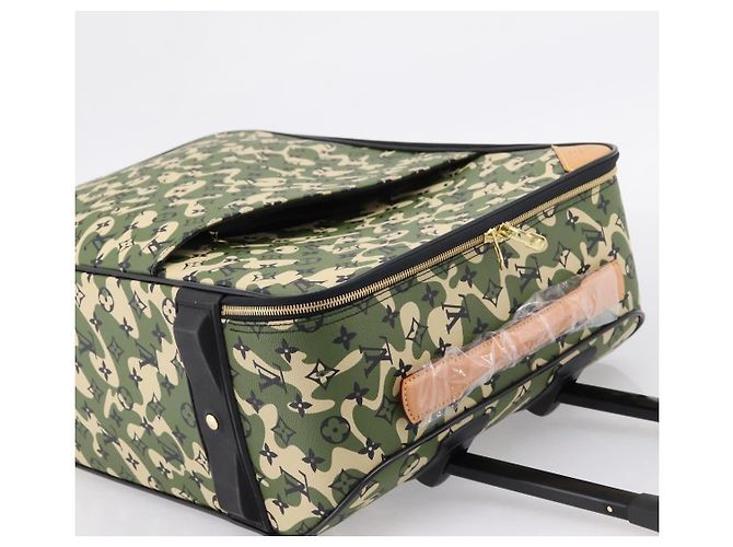 LOUIS VUITTON Monogram Camouflage Takashi Murakami Pegas 60 M23333 Auth 181653SM - vista 6