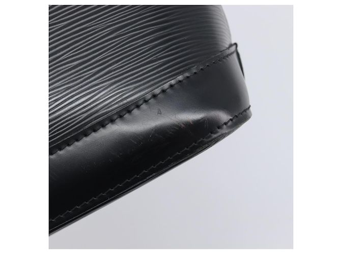 LOUIS VUITTON Epi Alma Hand Bag Noir black M52142 LV Auth LN004A Schwarz - Ansicht 10