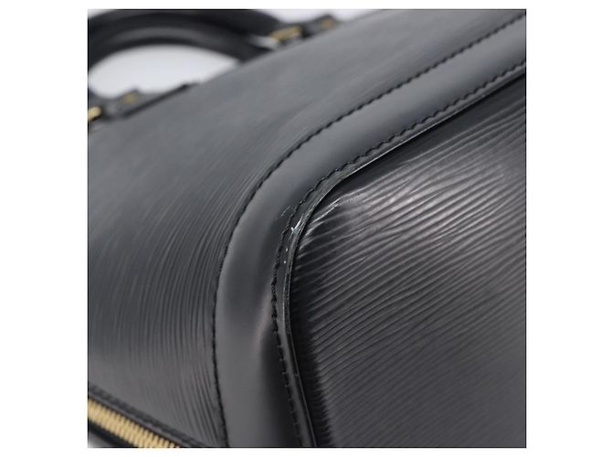 LOUIS VUITTON Epi Alma Hand Bag Noir black M52142 LV Auth LN004A Schwarz - Ansicht 15