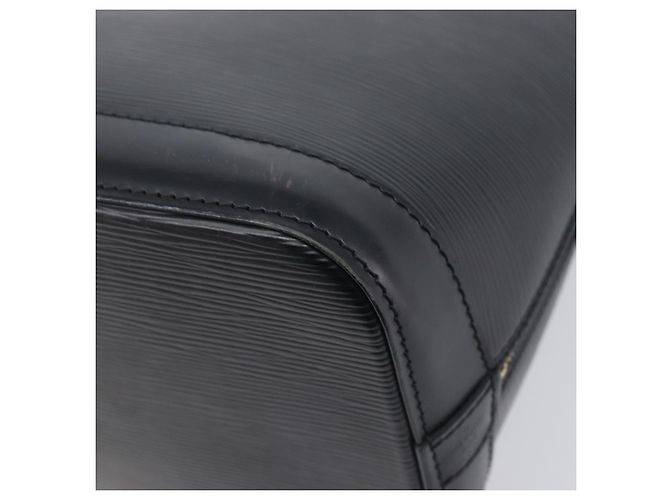 LOUIS VUITTON Epi Alma Hand Bag Noir black M52142 LV Auth LN004A Schwarz - Ansicht 16