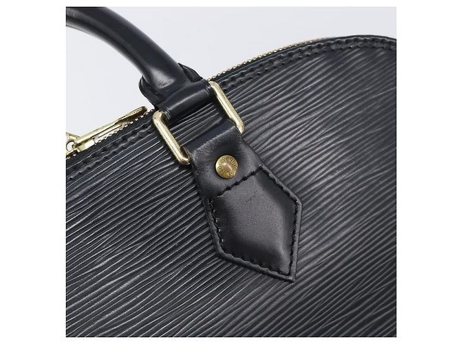 LOUIS VUITTON Epi Alma Hand Bag Noir black M52142 LV Auth LN004A Schwarz - Ansicht 17