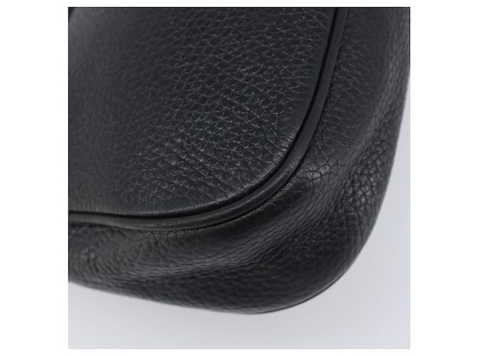 Borsa a tracolla GUCCI Soho Chain in pelle nera e oro 536224 Auth 207417V Nero D'oro - vista 17