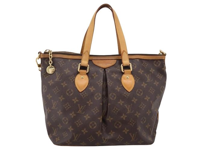 Bolso Tote LOUIS VUITTON Monogram Palermo PM M40145 LV Auth 205409A Monograma - vista 13