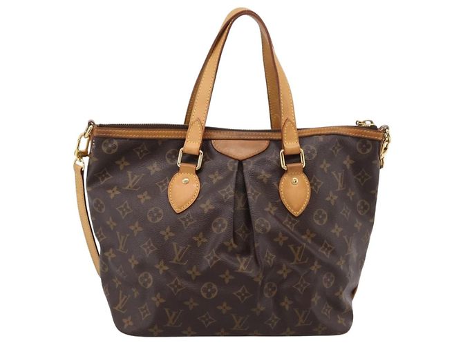 Bolso Tote LOUIS VUITTON Monogram Palermo PM M40145 LV Auth 205409A Monograma - vista 2