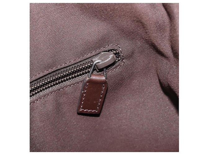 Borsa a tracolla GUCCI GG Canvas Beige Silver 145857 Auth LN086V Argento - vista 23