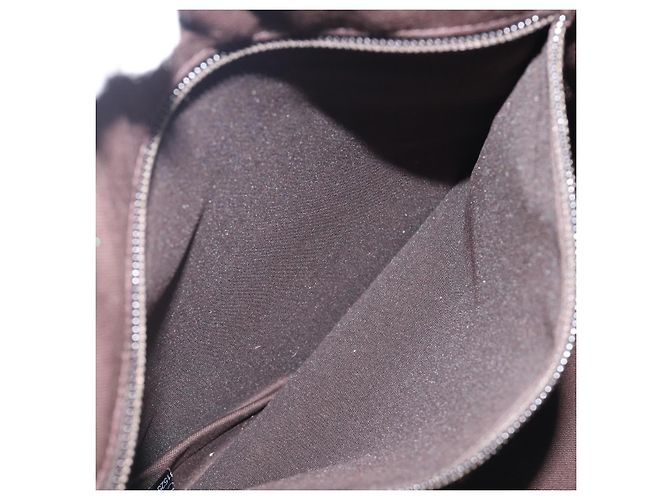 Borsa a tracolla GUCCI GG Canvas Beige Silver 145857 Auth LN086V Argento - vista 24