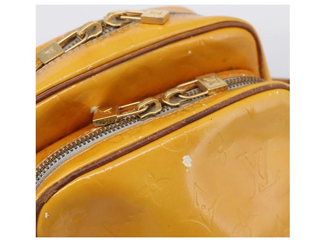 LOUIS VUITTON Monogram Vernis Wooster Shoulder Bag Gris M91036 LV Auth 206680 Grigio - vista 20