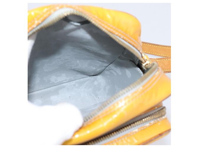 LOUIS VUITTON Monogram Vernis Wooster Shoulder Bag Gris M91036 LV Auth 206680 Grigio - vista 22