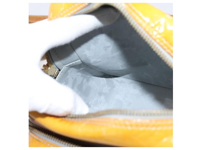 LOUIS VUITTON Monogram Vernis Wooster Shoulder Bag Gris M91036 LV Auth 206680 Grigio - vista 23