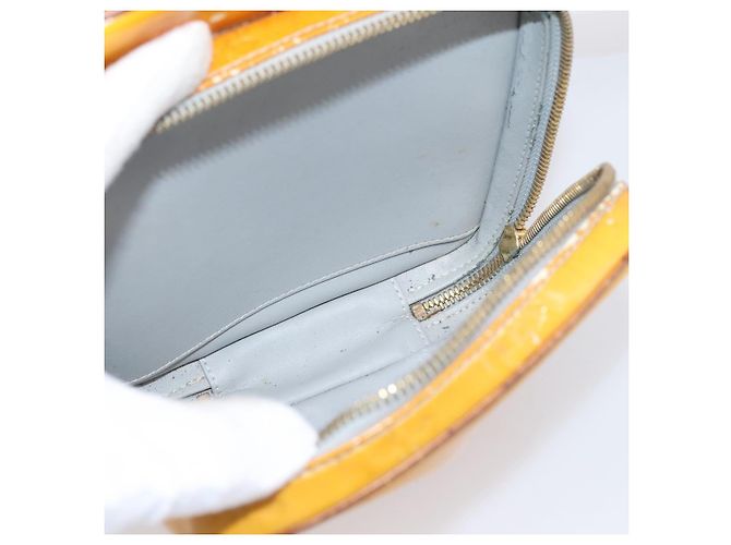 LOUIS VUITTON Monogram Vernis Wooster Shoulder Bag Gris M91036 LV Auth 206680 Grigio - vista 24