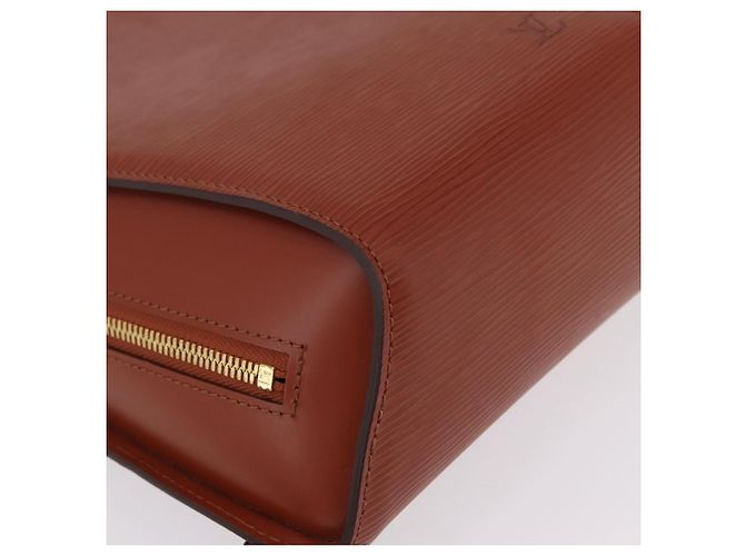 Mochila LOUIS VUITTON Epi Mabillon Brown M52233 LV Auth ep16041A Castaño - vista 15