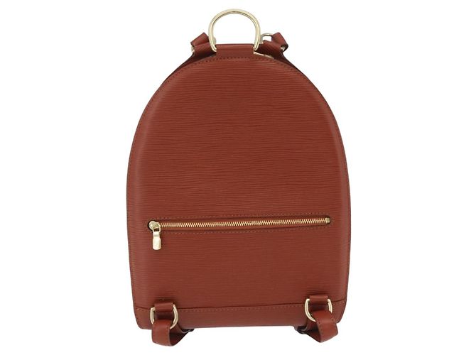 Mochila LOUIS VUITTON Epi Mabillon Brown M52233 LV Auth ep16041A Castaño - vista 2